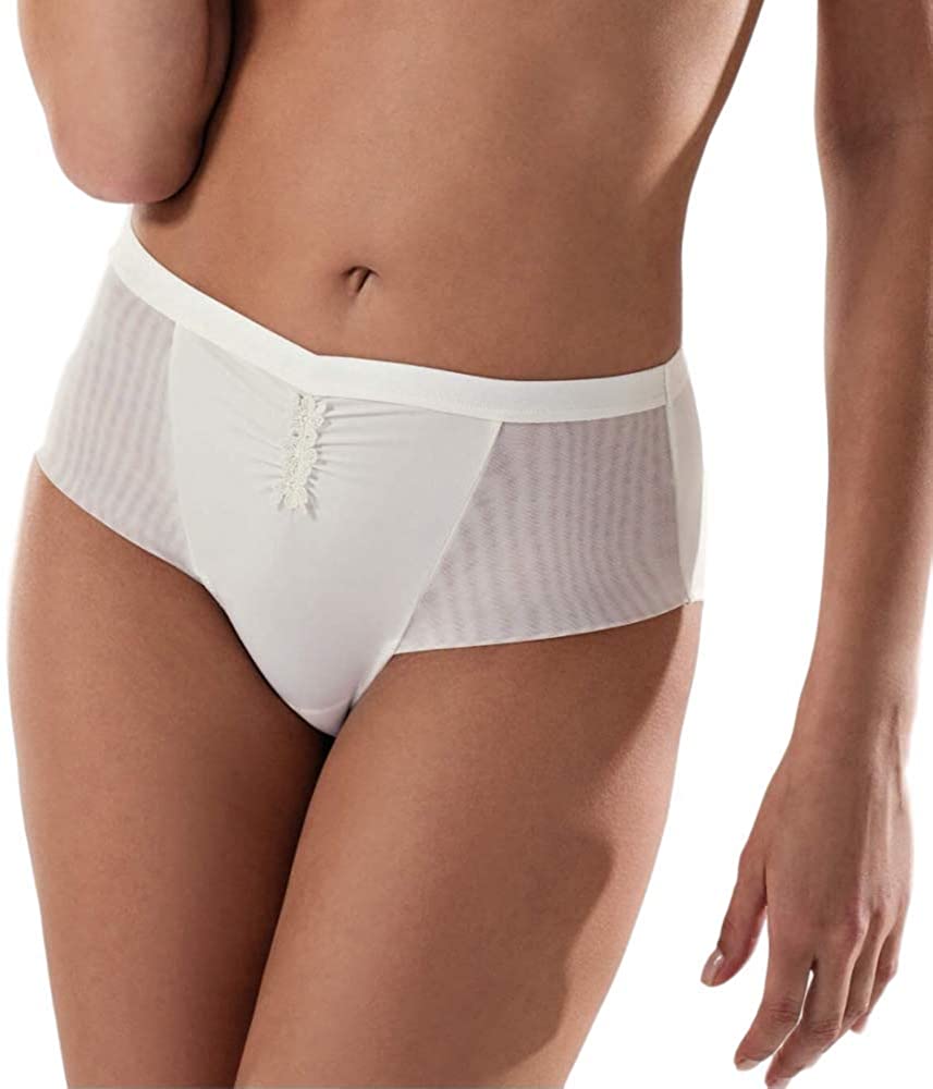 Price:$32.00 Lisca Soft Semi Sheer Brief Panty Bridal Lingerie Zarah at Amazon Women’s Clothing store