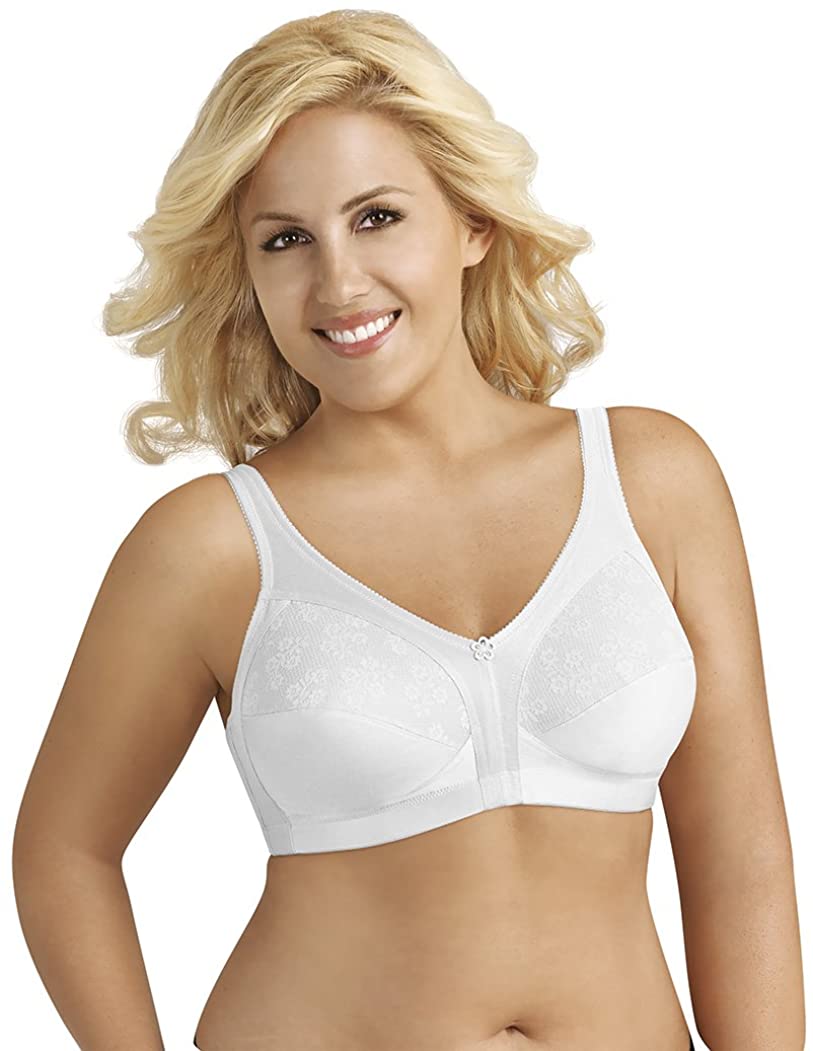 Price:$16.80 Exquisite Form Plus Size Women's Side Shaping Bra with Lace 5100548 at Amazon Women’s Clothing store
