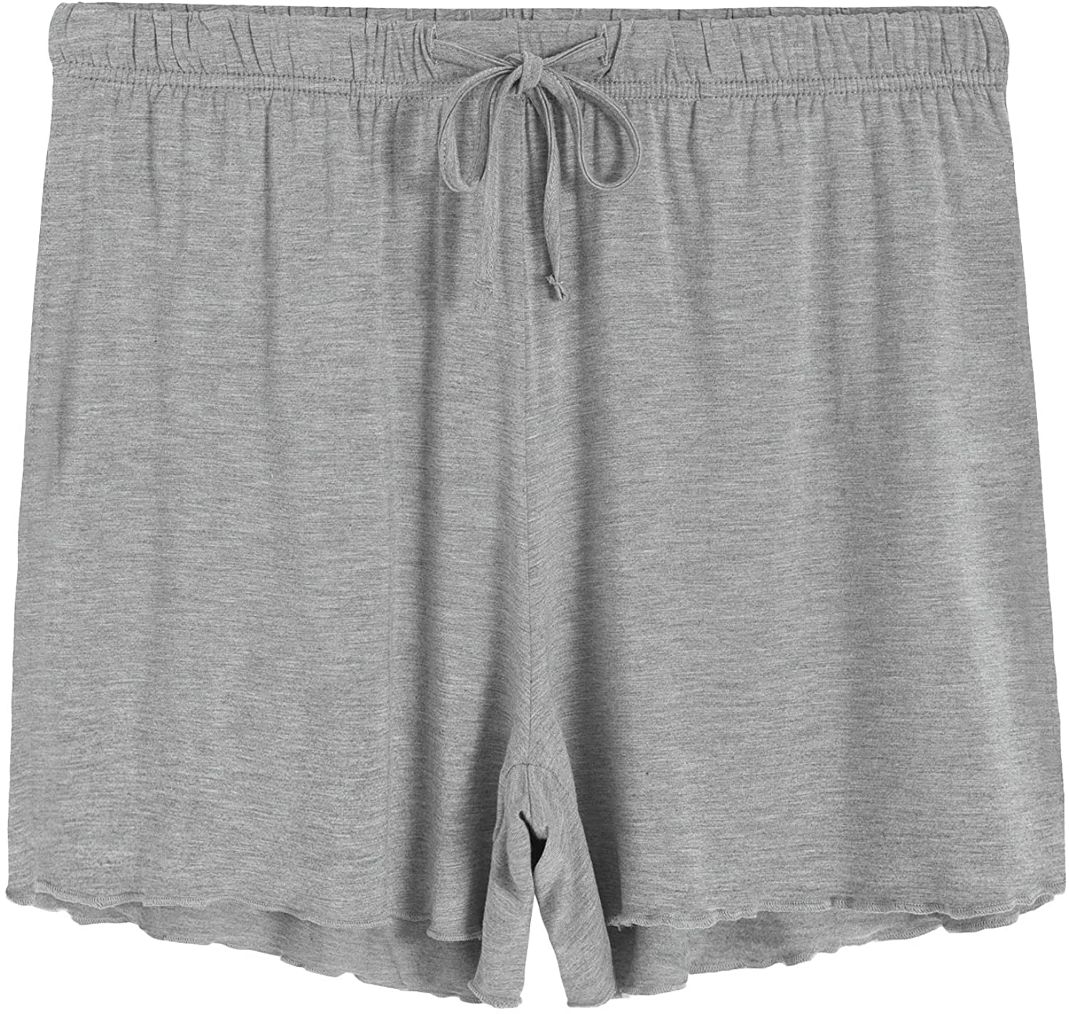 Price:$14.99 Latuza Women's Bamboo Viscose Pajama Bottoms Sleep Shorts with Pockets S LightGray at Amazon Women’s Clothing store