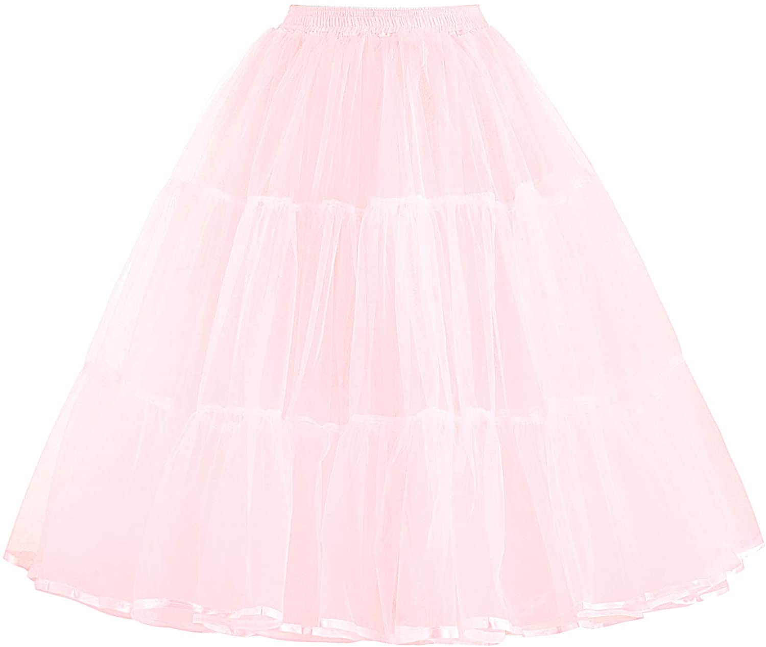 Price:$9.89 Belle Poque Womens 50s Petticoat Tutu Half Slip Crinoline Underskirt at Amazon Women’s Clothing store