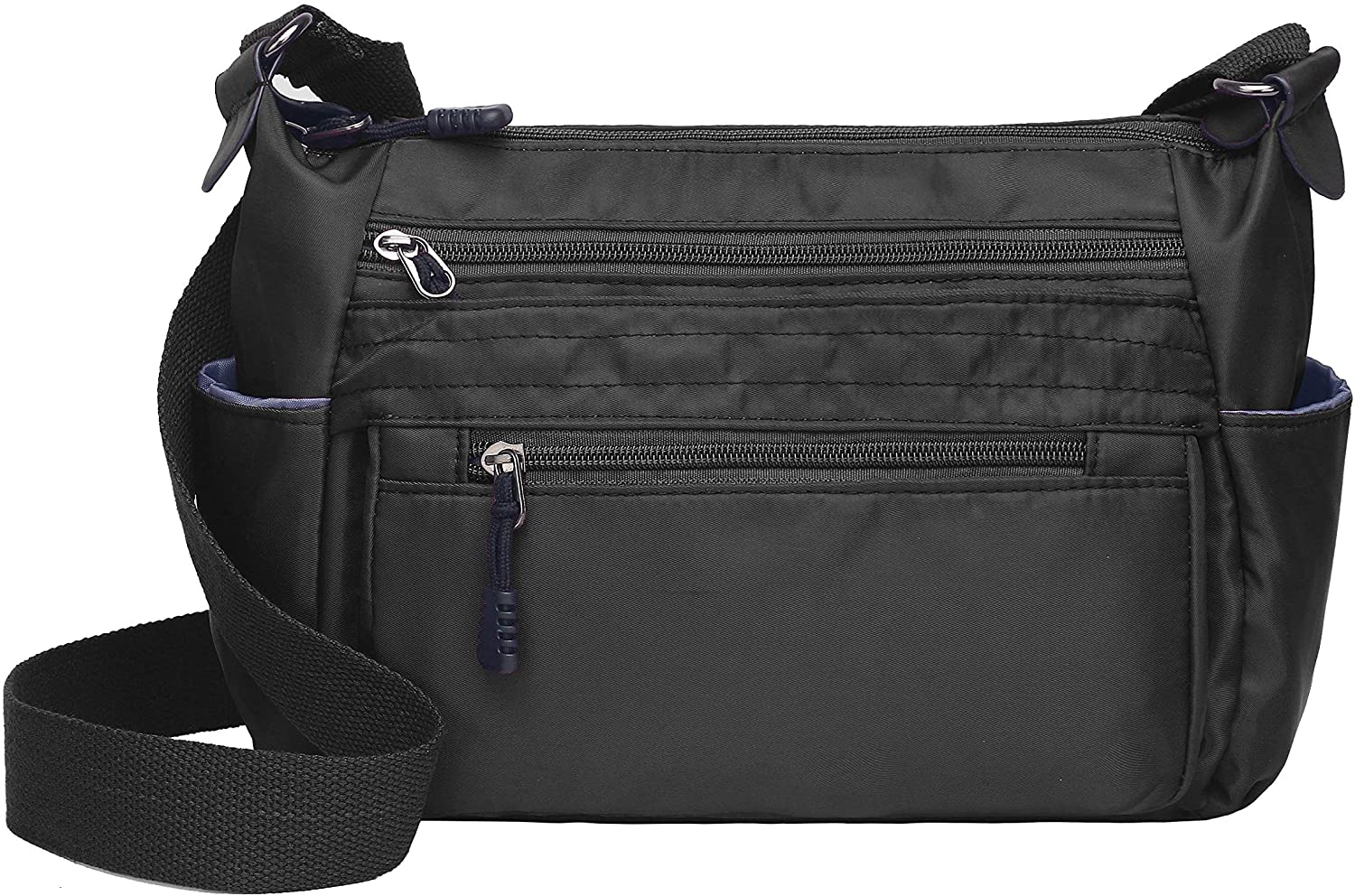 Price:$18.99 RFID Anti Thief Ladies Crossbody Bag Nylon Lightweight Travel Shoulder Purses and Handbags Waterproof Pocketbooks  Handbags   