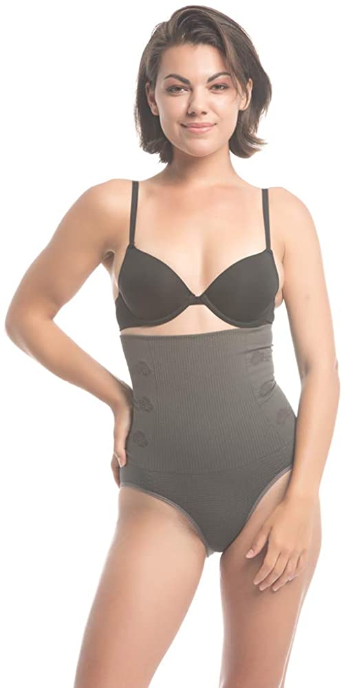 Price:$29.99 UpSpring Baby Charcoal Compression Panty Slimming Panty with Bamboo Charcoal Fibers L/XL at Amazon Women’s Clothing store