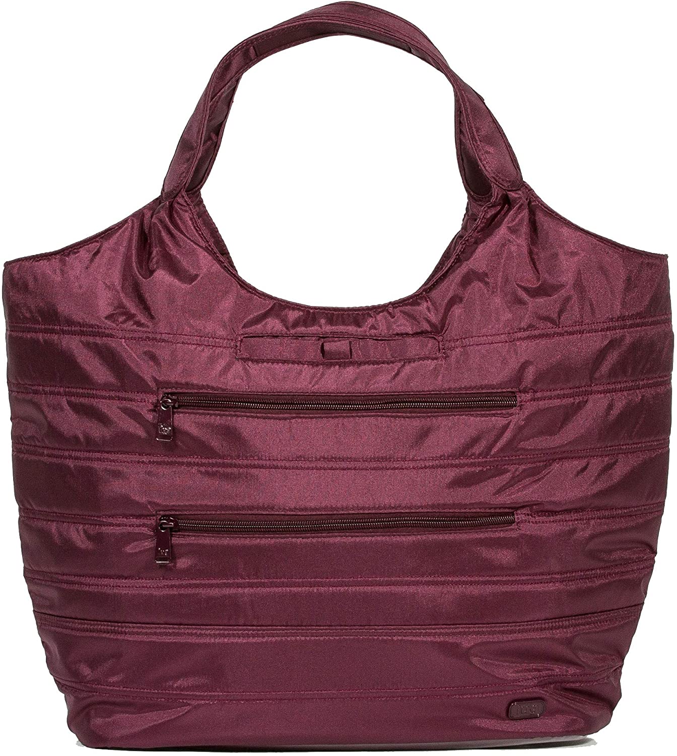 Price:$69.00    Lug Women's Gondola Xl Shoulder Bag, Shimmer Wine, One Size  Clothing