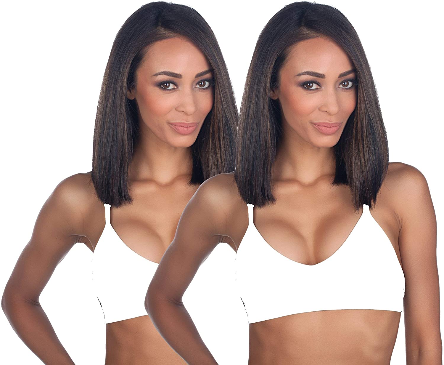 Price:$8.00 Anemone Basic V-Neck Seamless Bralette at Amazon Women’s Clothing store