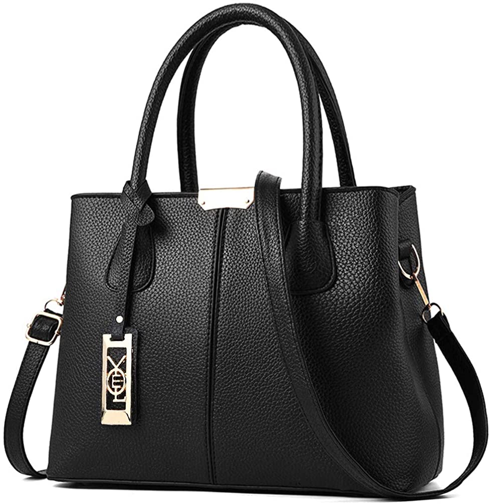 Price:$23.99    COCIFER Women Top Handle Satchel Handbags Shoulder Bag Tote Purses Messenger Bags  Clothing