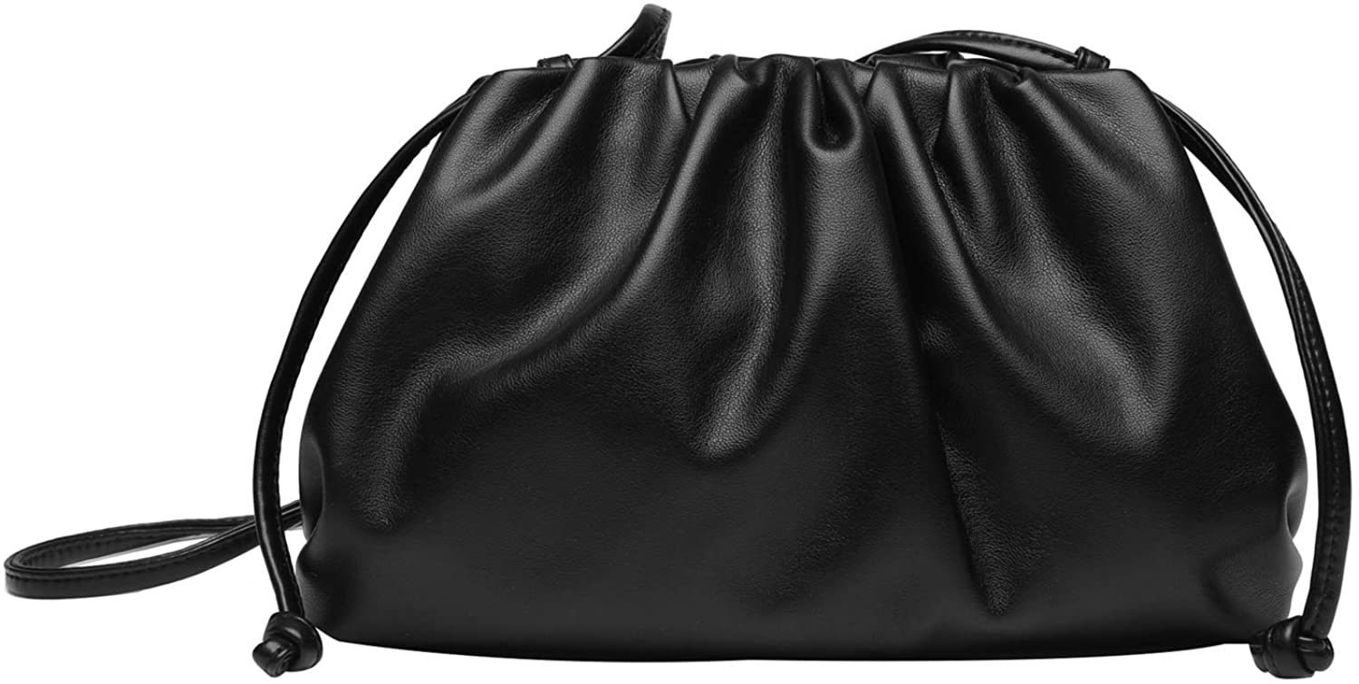 Price:$29.99 IVIKER Cloud Clutch Purses for Women, Dumpling Crossbody Shoulder Bags Evening Bags for Ladies  Handbags   