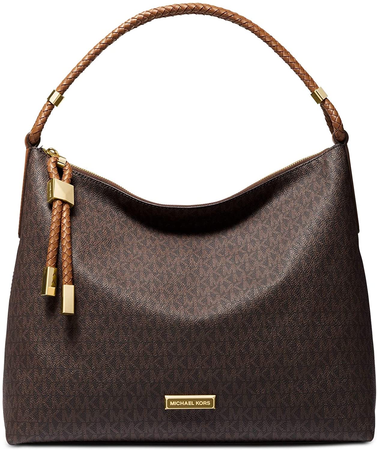 Price:$251.00 Michael Kors Lexington Large Shoulder Bag - Brown/Luggage  Handbags   