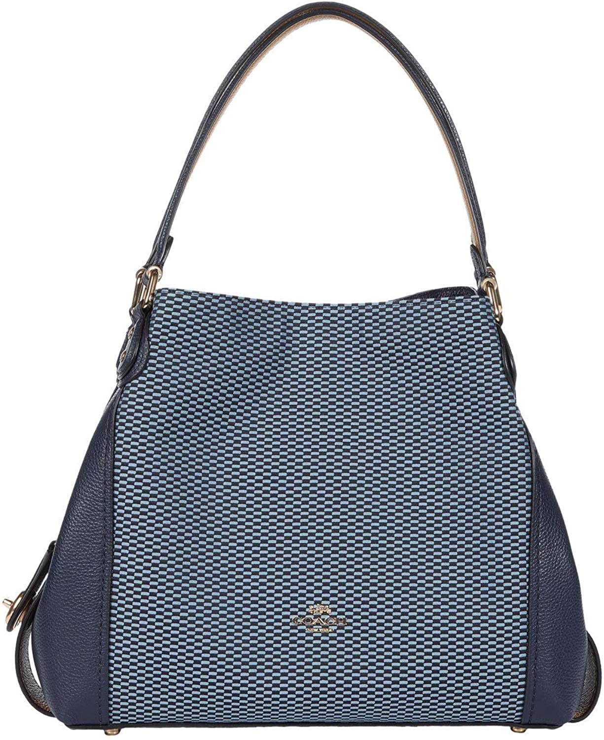 Price:$0.00 COACH Legacy Jacquard Edie 31 Shoulder Bag Midnight Navy One Size  Handbags   