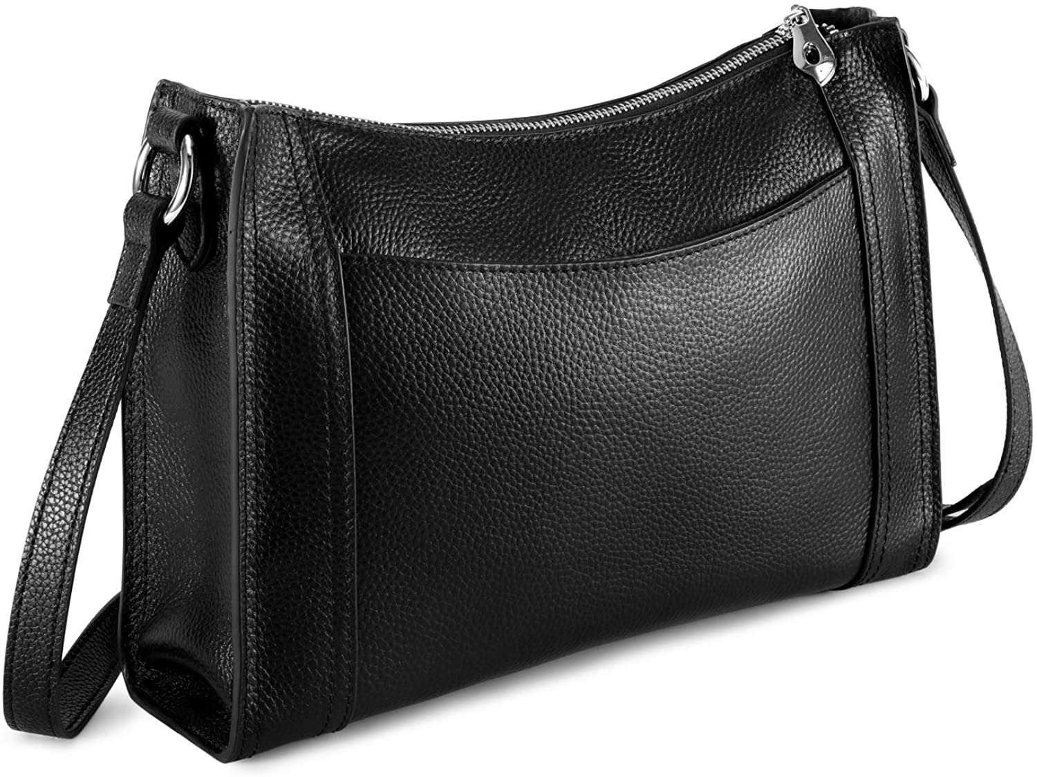 Price:$48.99 Kattee Leather Purses and Handbags for Women Crossbody Shoulder Bags - Black  Handbags   