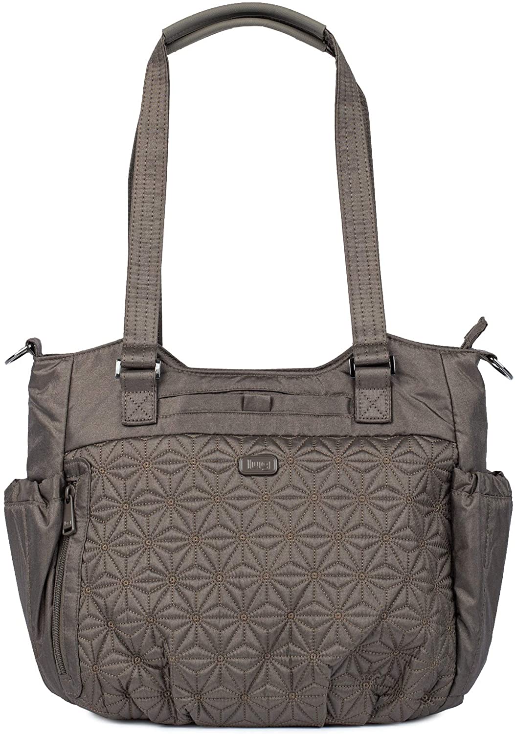 Price:$81.01 Lug Scuttle, Shimmer Walnut  Handbags   