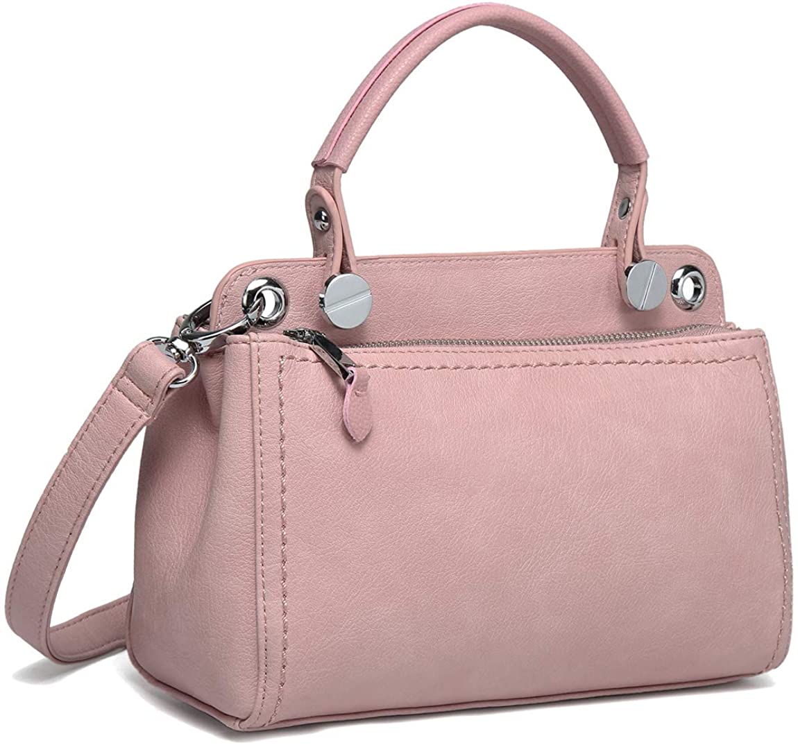 Price:$18.12 Crossbody Bag for Women, Kasqo Faux Leather Shoulder Bag Purse with Top Handle  Handbags   