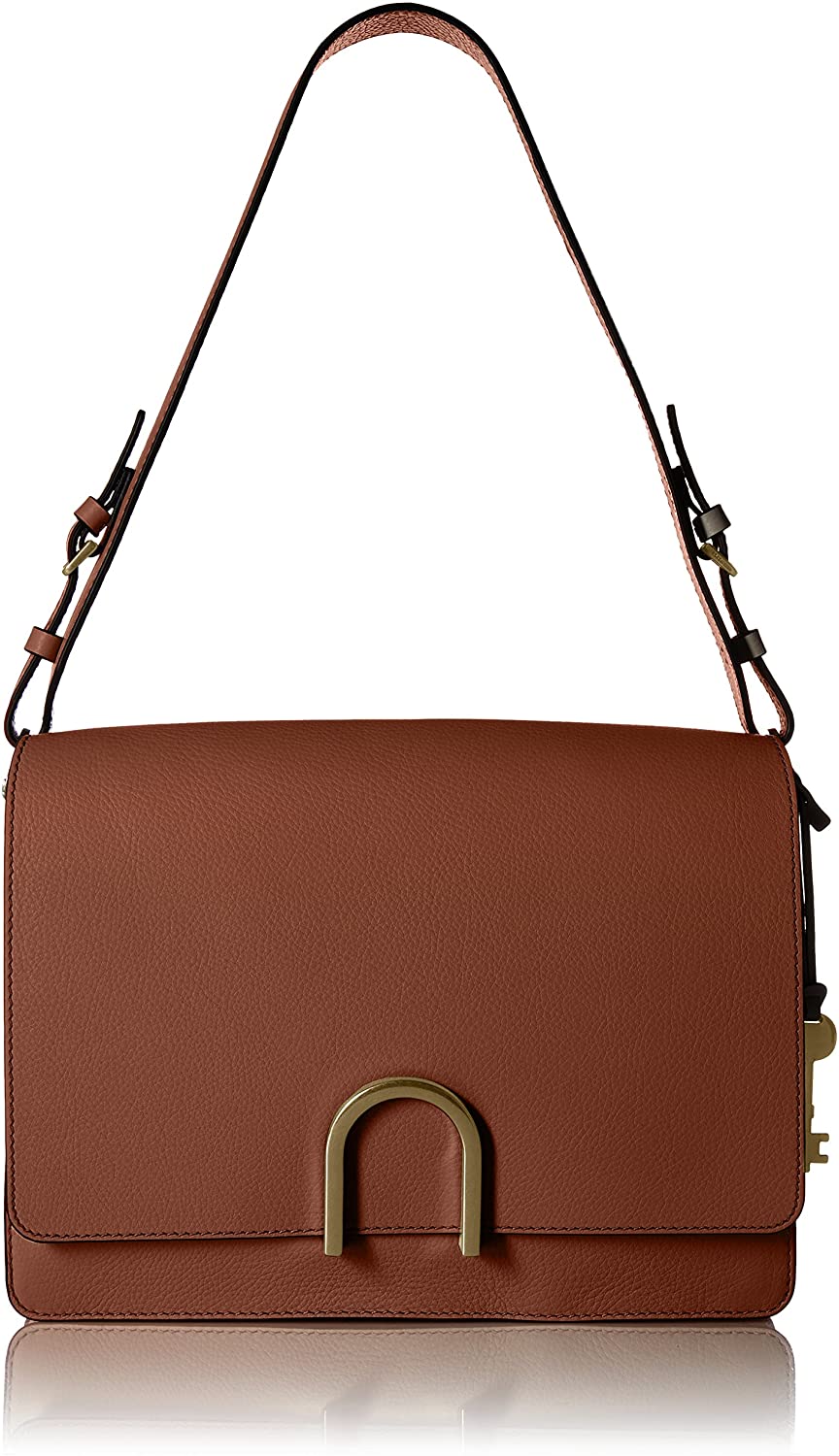 Price:$248.53 Fossil Finley Shoulder Bag, One Size, Brown  Handbags   
