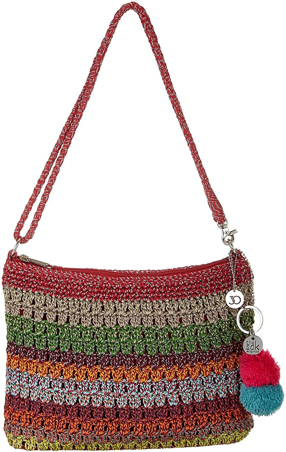 Price:$51.27 The Sak Greenwood Shoulder Bag Nomad Stripe One Size  Handbags   