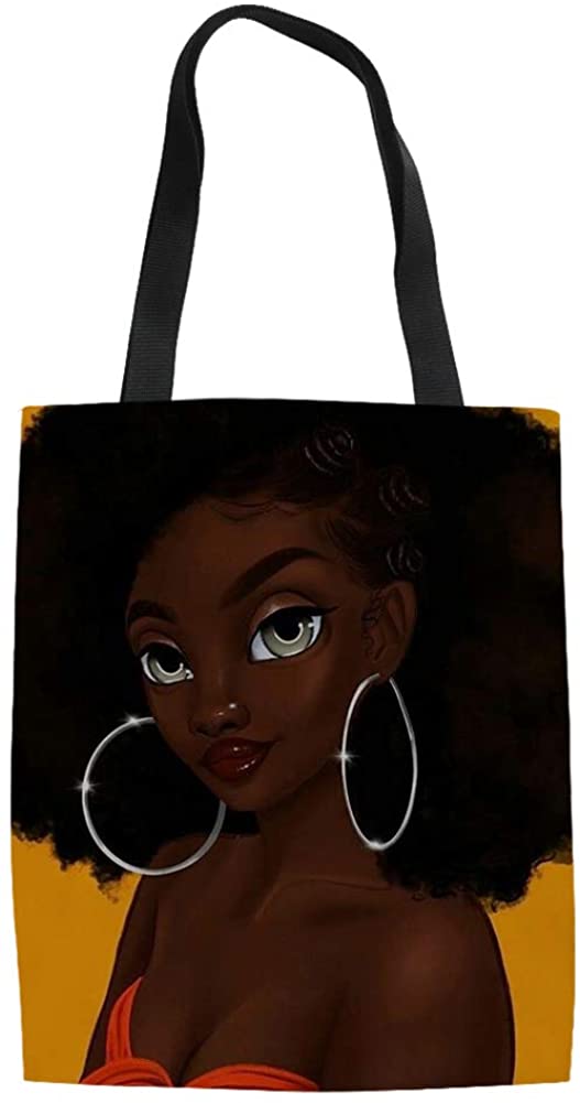 Price:$8.99    FANCOSAN African Tribal Ethnic Print Women Tote Shoulder Bags Casual Handbag, African-37,  Clothing