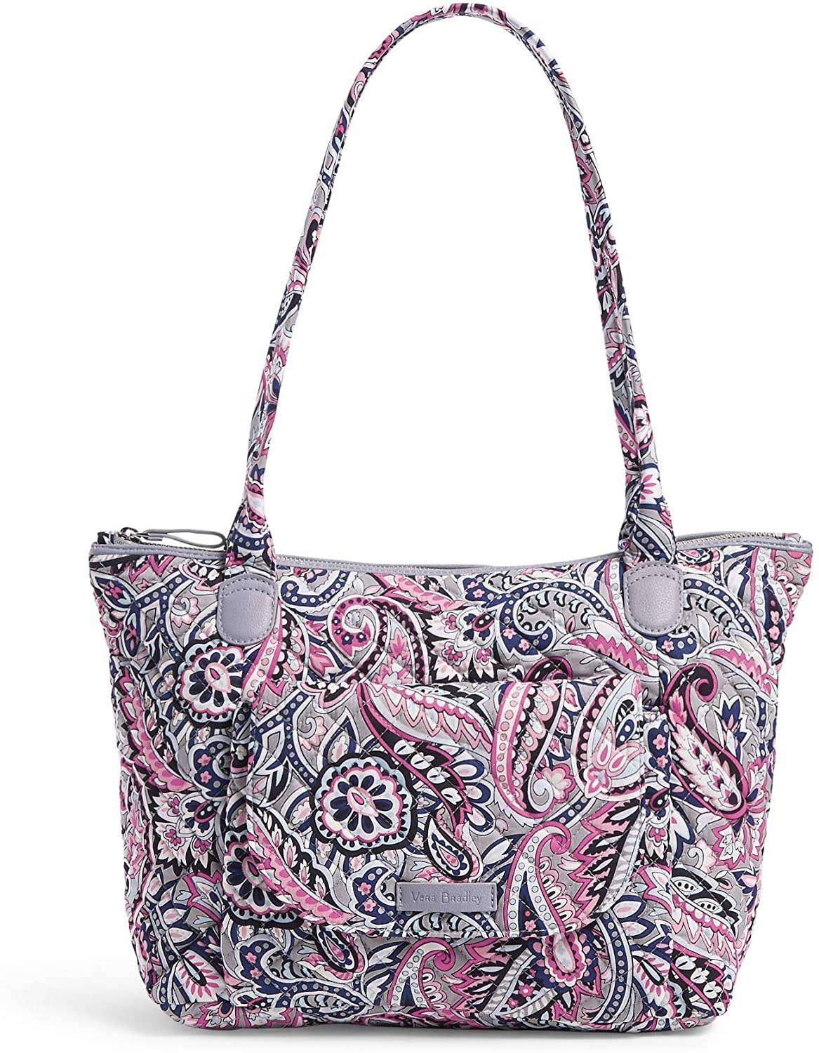 Price:$80.00    Vera Bradley Signature Cotton Carson East West Tote Bag, Gramercy Paisley  Clothing