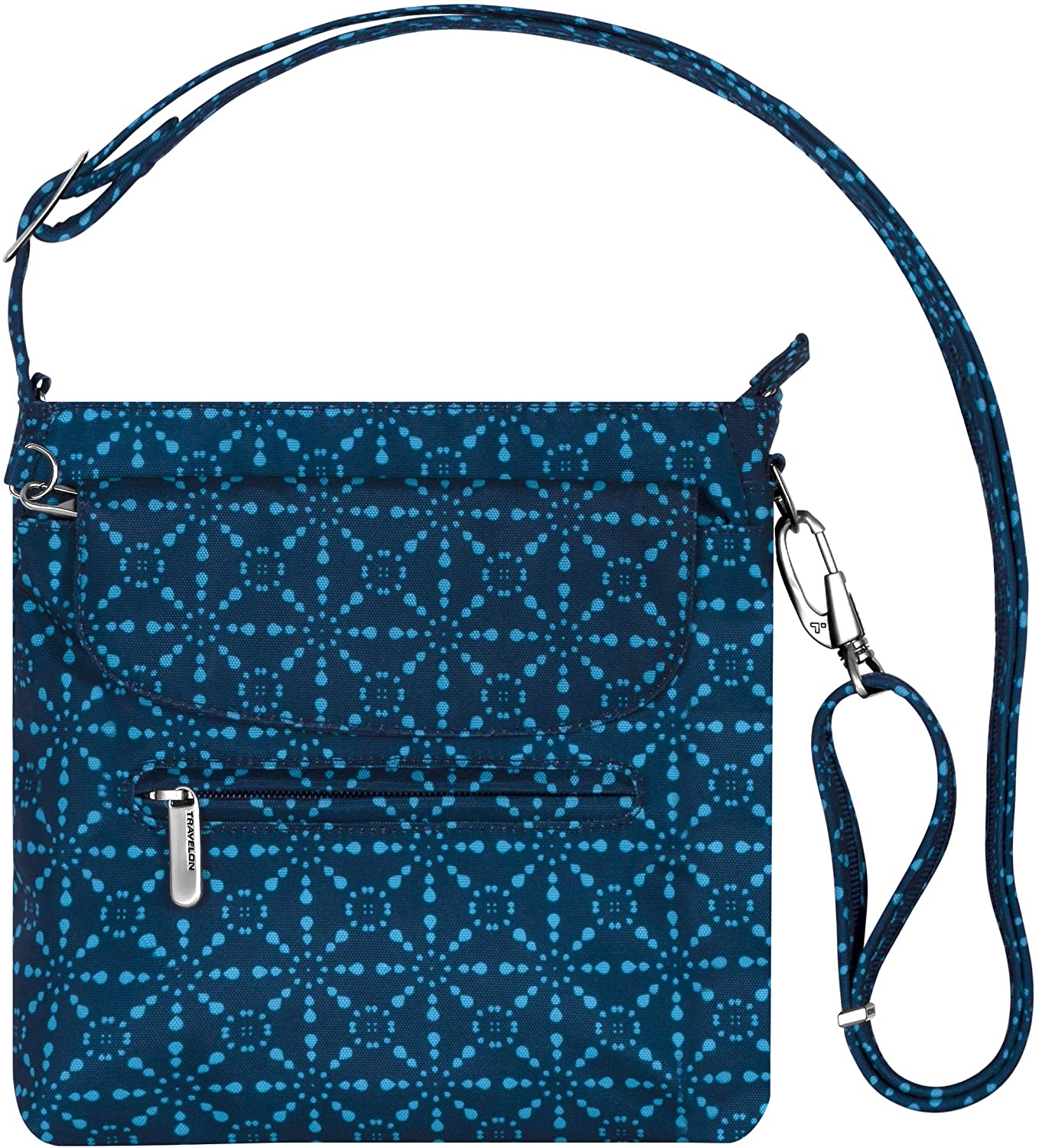 Price:$29.99    Travelon Anti-Theft Classic Mini Shoulder Bag, A Geo Tile, One Size  Clothing