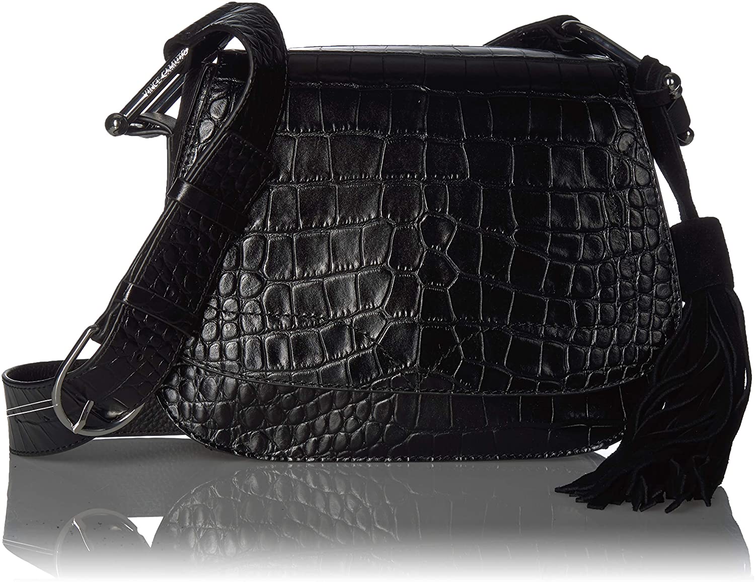 Price:$193.54 Vince Camuto Tal Flap, Nero  Handbags   