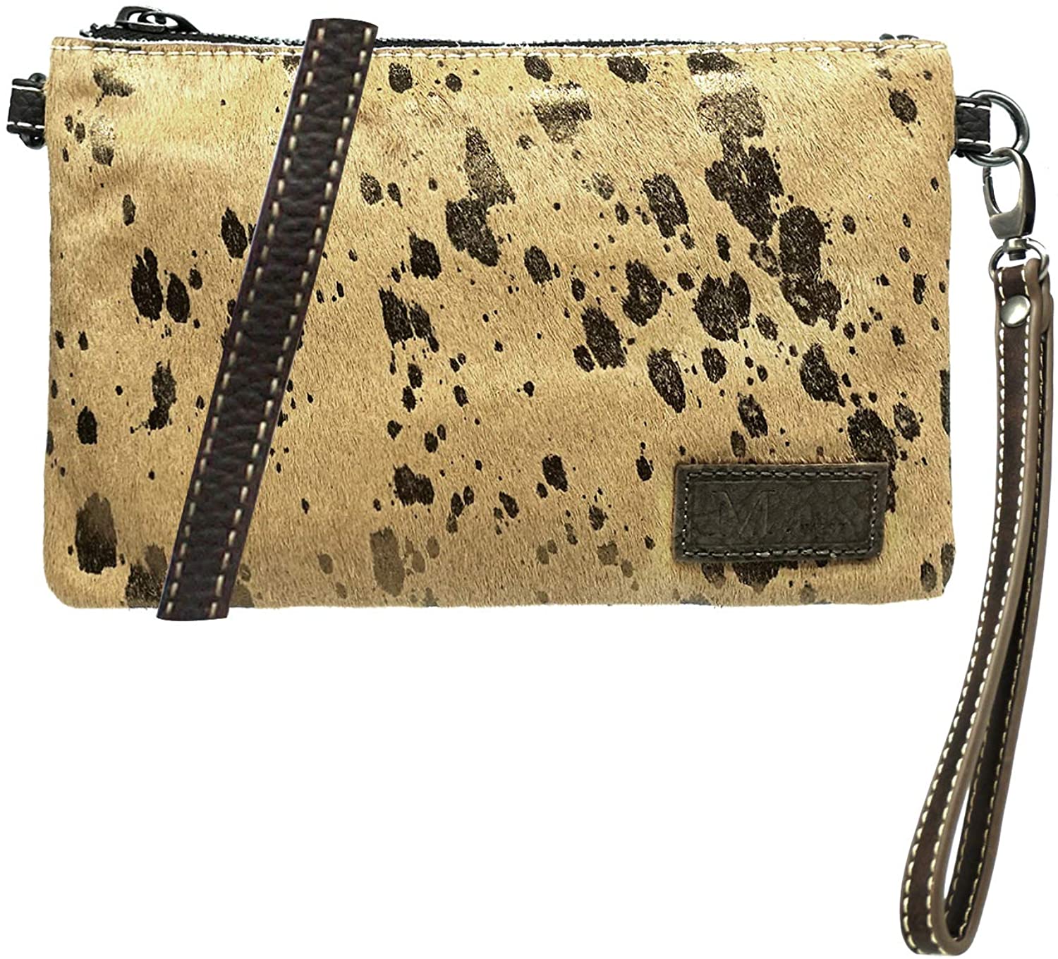 Price:$35.99 Montana West Cowhair Leather Crossbody Bag Cell Phone Purse Wallet For Women Western Cowgirl Small Shoulder Bag  Handbags   