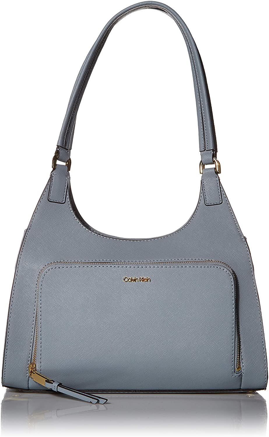 Price:$92.99    Calvin Klein Ava Saffiano Triple Compartment Hobo Shoulder Bag, TWILIGHT BLUE  Clothing