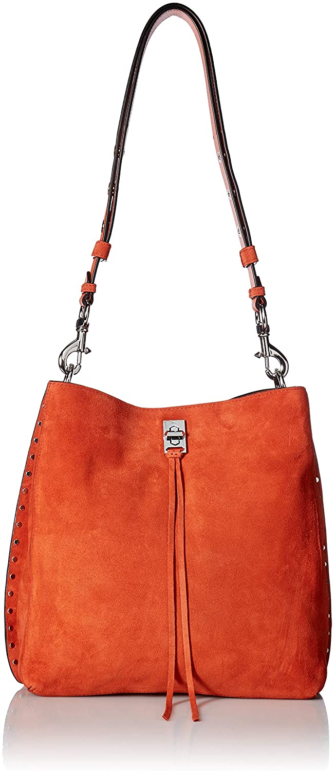 Price:$152.78    Rebecca Minkoff Darren Shoulder Bag, Rust  Clothing