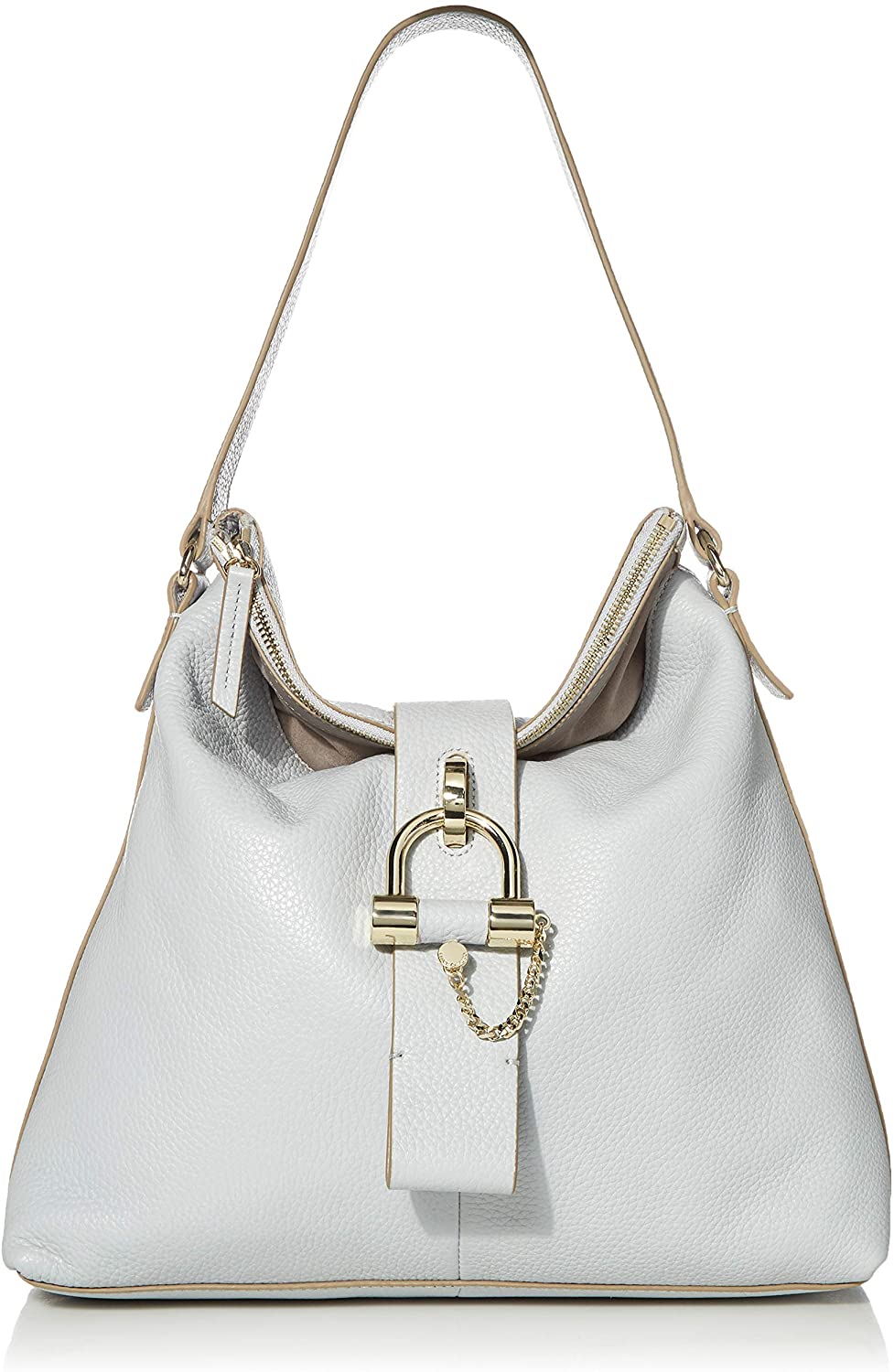 Price:$102.32 Vince Camuto Javi Shoulder Bag, Pale Mist  Handbags   