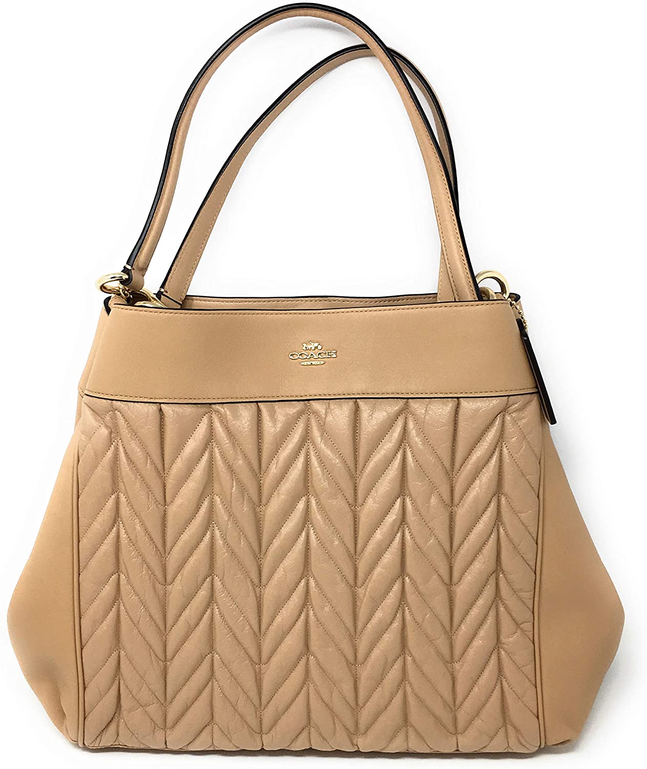 Price:$271.80 COACH F32978 LEXY SHOULDER BAG WITH QUILTING BEECHWOOD  Handbags   