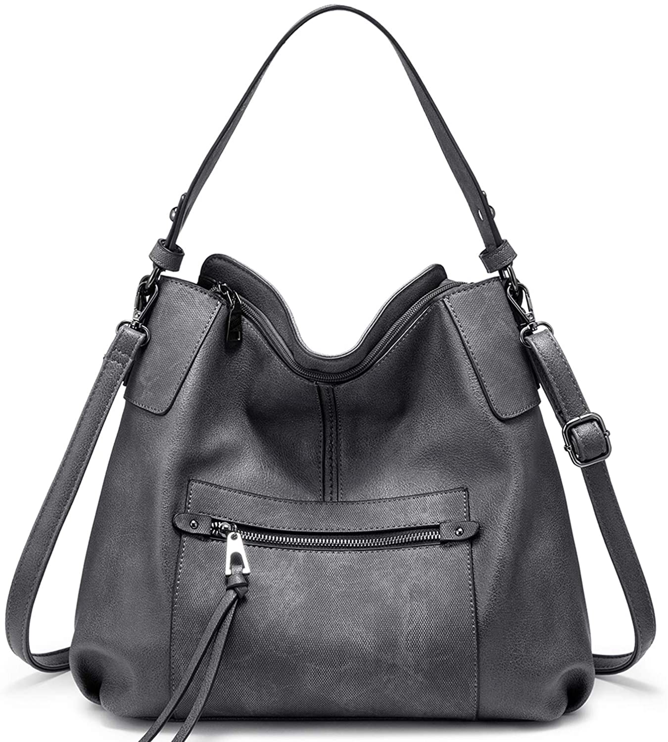 Price:$37.99    Realer Hobo Purses and Handbags for Women, Shoulder Bag Large Crossbody Bags with Tassel  Clothing