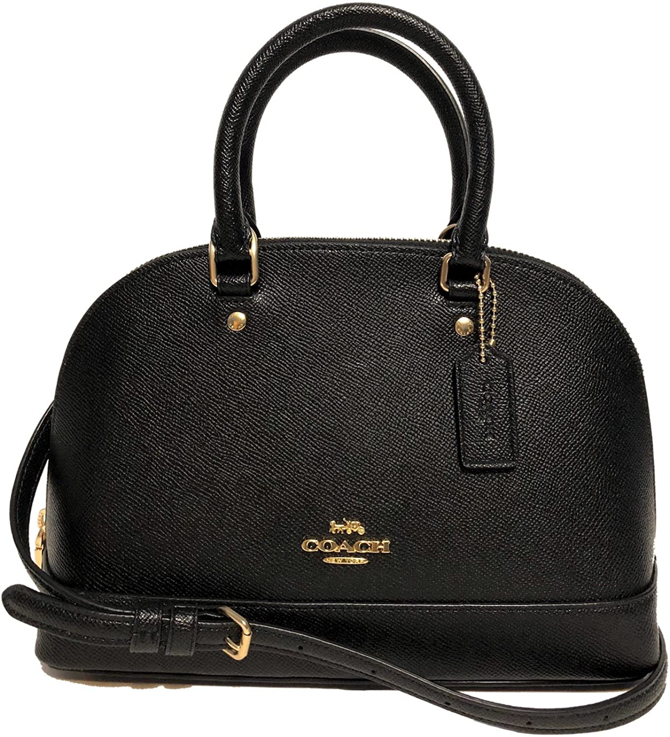 Price:$180.00    Coach Mini Sierra Satchel Purse F37217 Black  Clothing