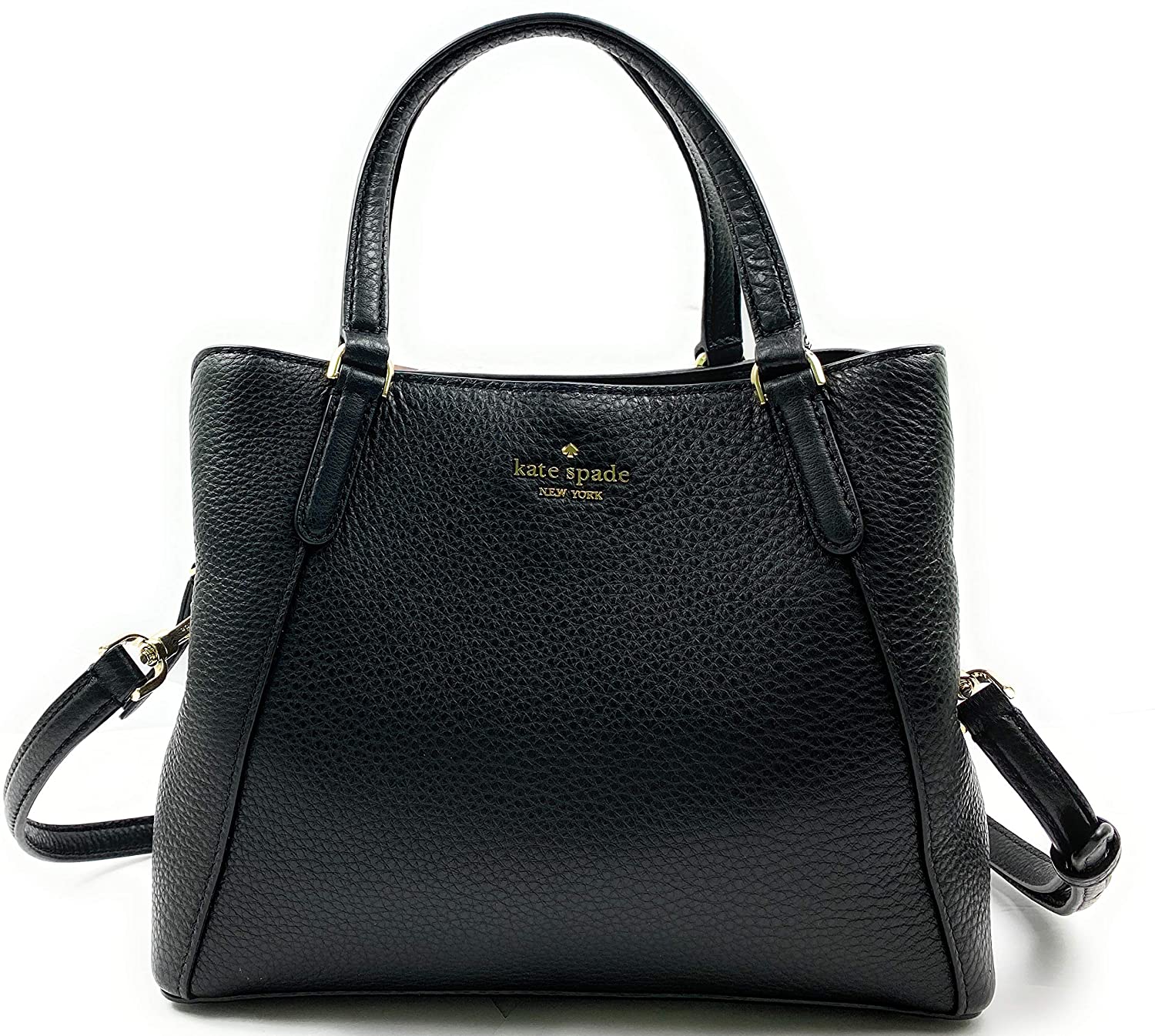 Price:$176.95    Kate Spade Purse Jackson Medium Triple Compt Satchel Shoulder Bag (Black)  Clothing