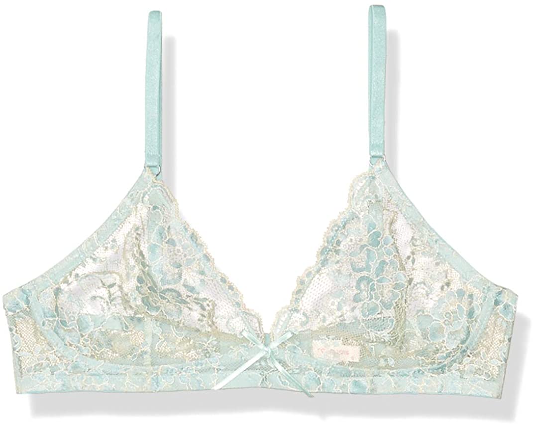 Price:$16.23 Rosapois Lingerie Women's Triangle Bra, Water, M at Amazon Women’s Clothing store