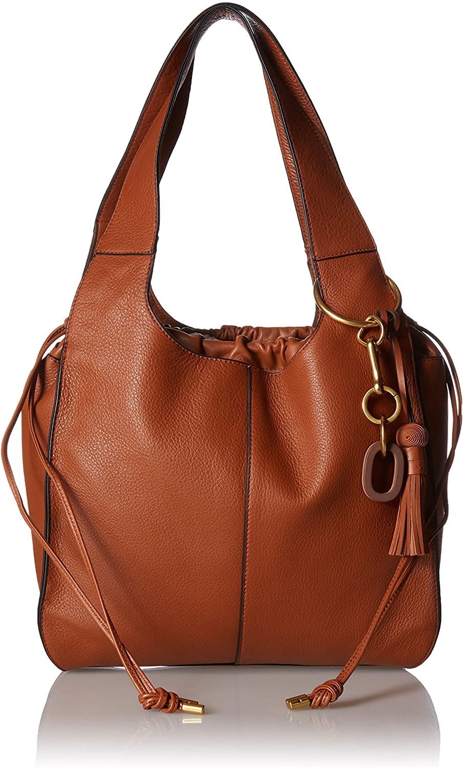 Price:$214.82 Vince Camuto Suni Shoulder, Stable Brown  Handbags   