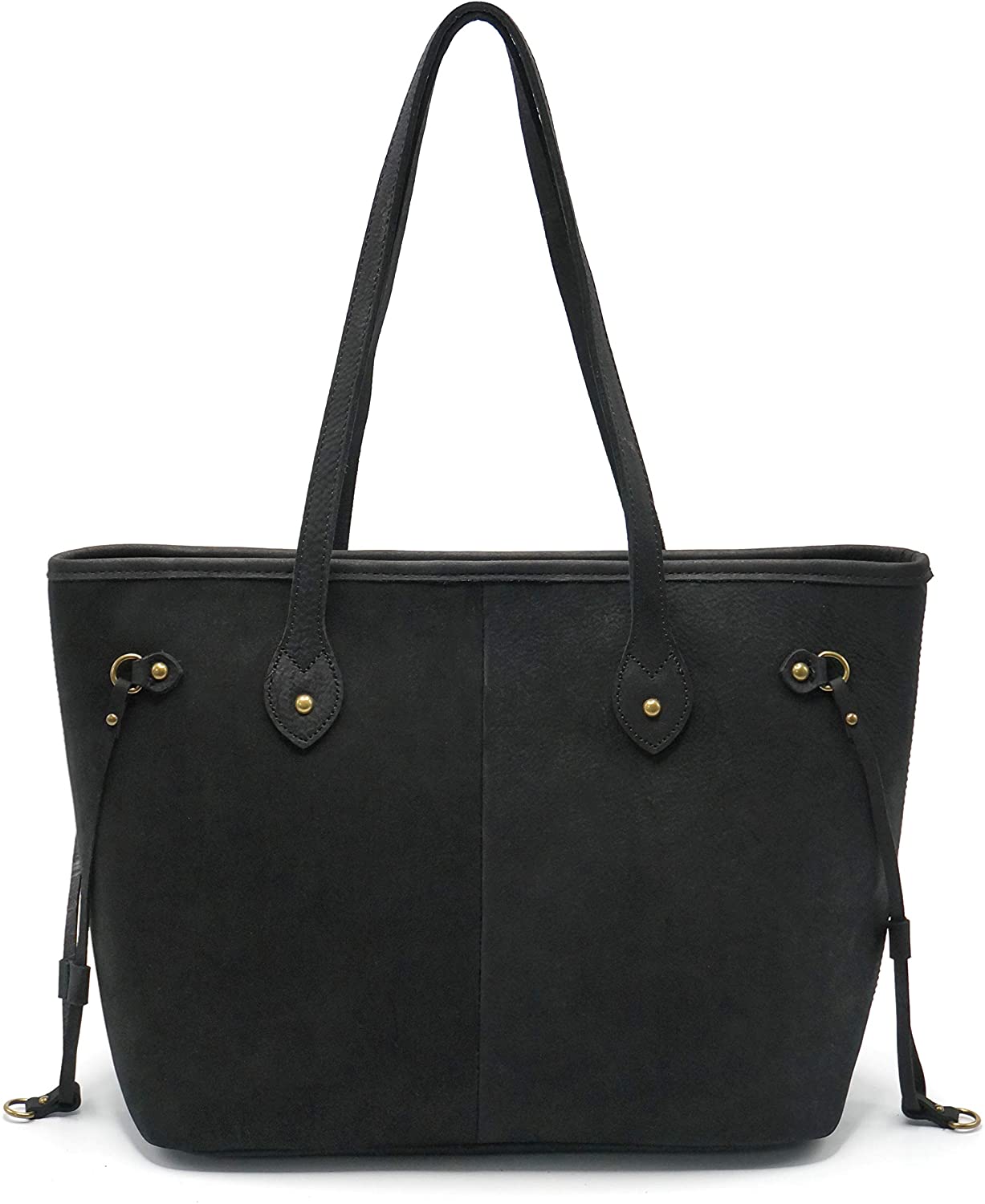Price:$69.99    Large Real Leather Concealed Carry Tote Bag For Women Shoulder Handbag Fashion CCW Purse With Gun for women Holster (Black) MWUSA MWL-G002BK  Clothing