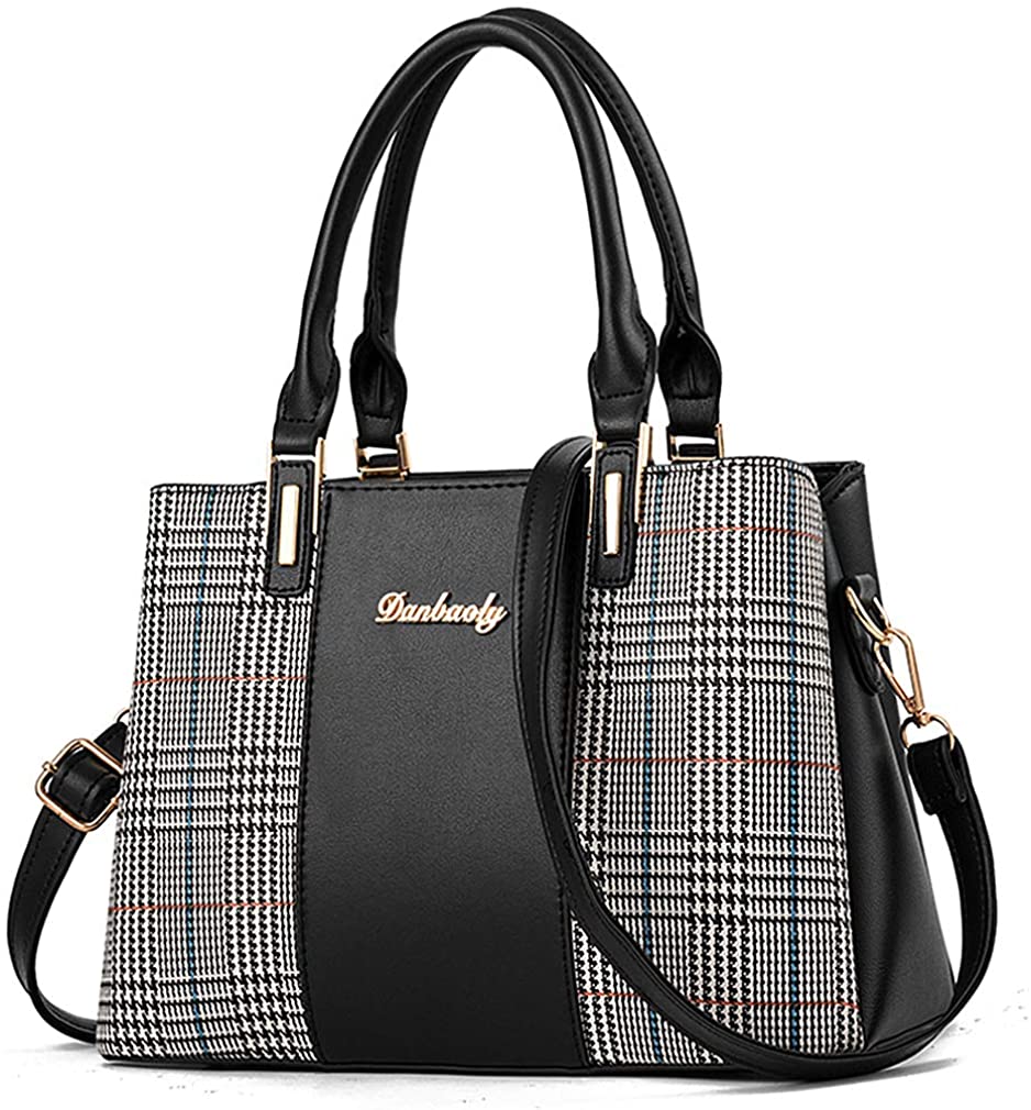Price:$16.99 Purses and Handbags for Women Shoulder Tote Bag Fashion Ladies Top Handle Satchel Designer Bags  Handbags   