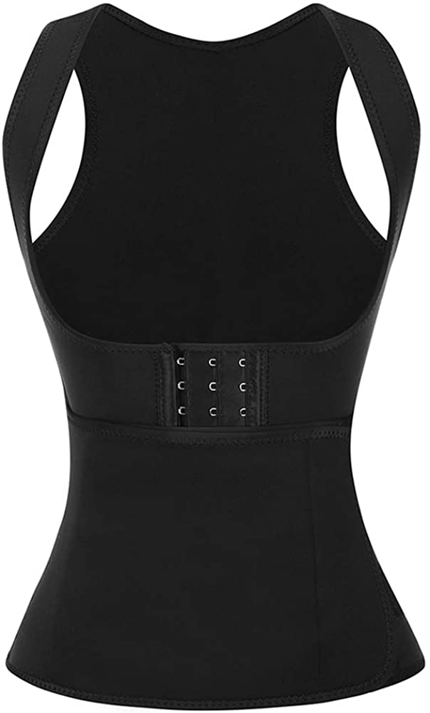 Price:$36.99 Wonder-Beauty Women's Neoprene Waist Trainer Vest Slimming Body Shaper Sport Girdle Sauna Sweat Belly for Weight Loss at Amazon Women’s Clothing store