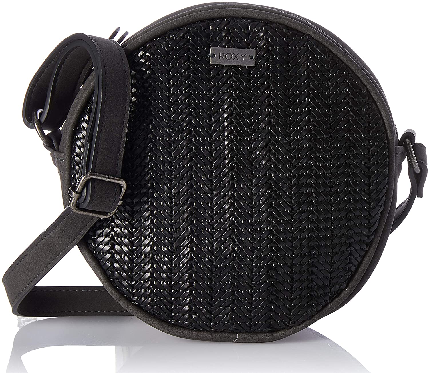 Price:$20.10 Roxy Dream State Small Round Shoulder Bag, Anthracite  Handbags   