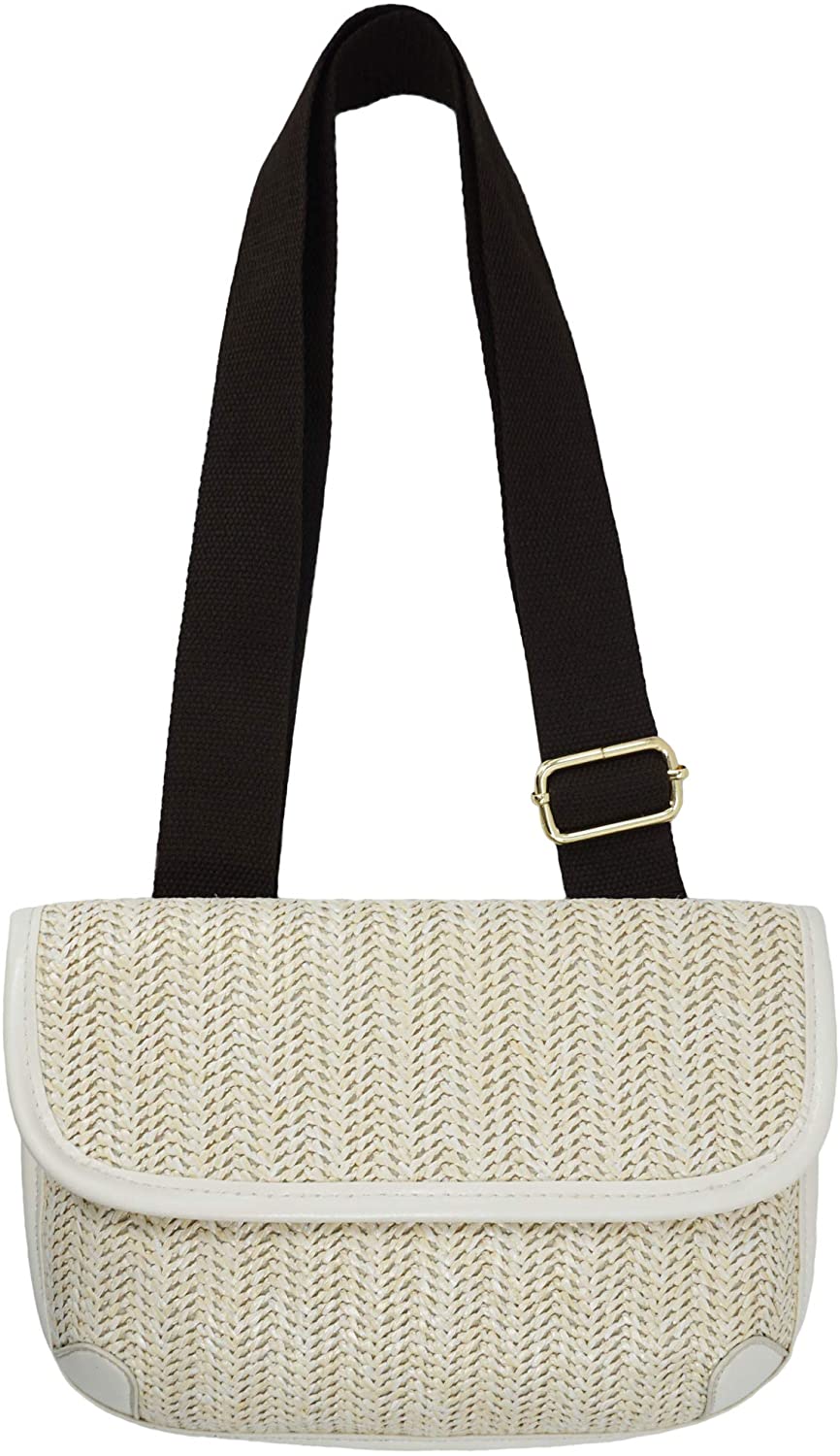 Price:$4.39 Yunzh Mini Crossbody Bag Fashion Vintage weaving Adjustable Shoulder Strap Shoulder Bag/Hand bag for Women  Handbags   