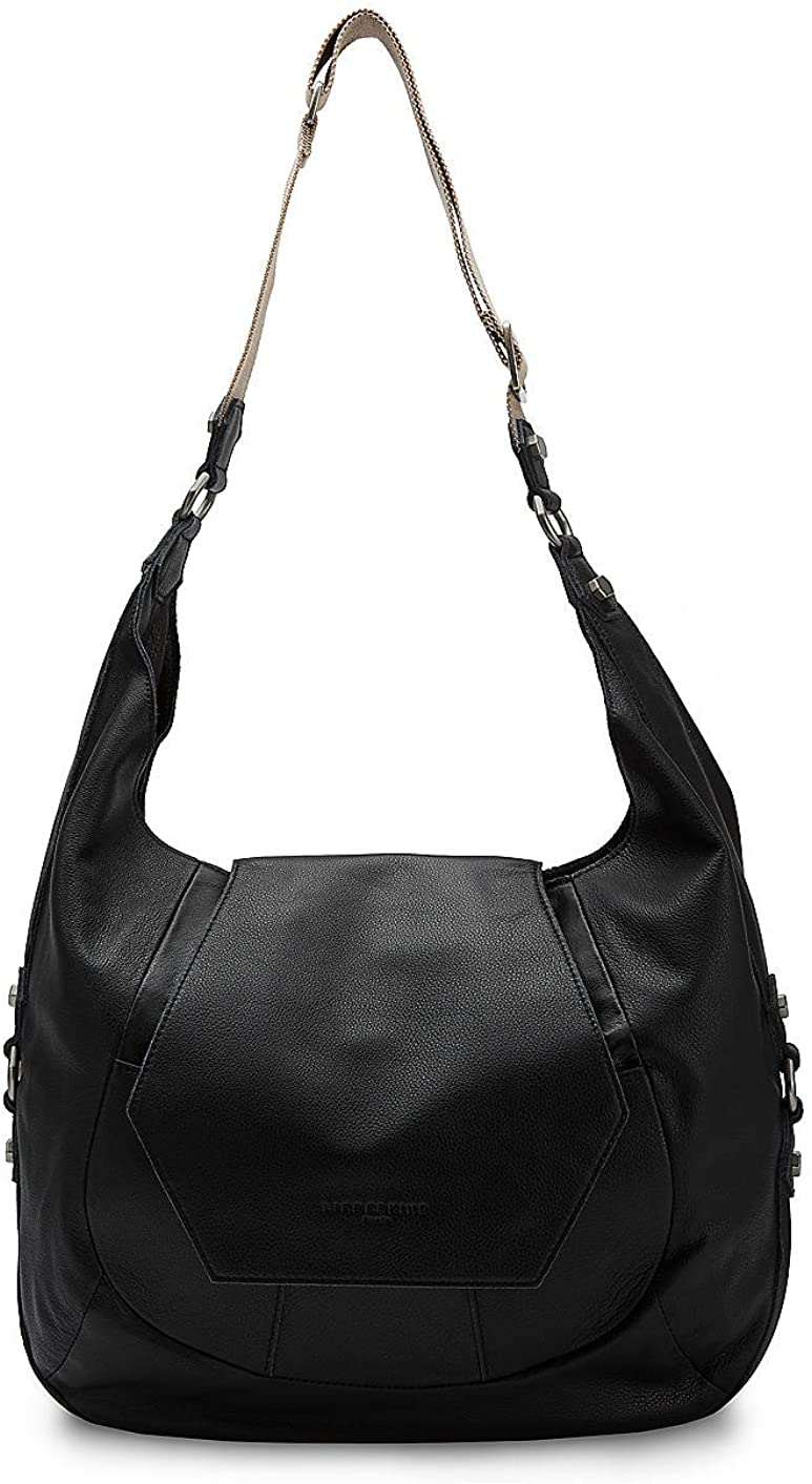 Price:$189.00 Liebeskind Vintage Machida (Ninja Black)  Handbags   