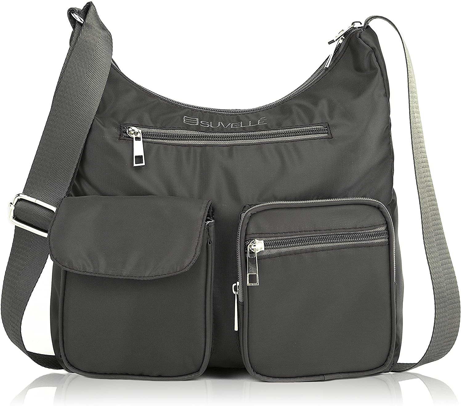 Price:$29.99 Crossbody Bag for Women Carryall Anti Theft RFID Pockets Nylon Lightweight Shoulder Bag Travel Purse  Handbags   