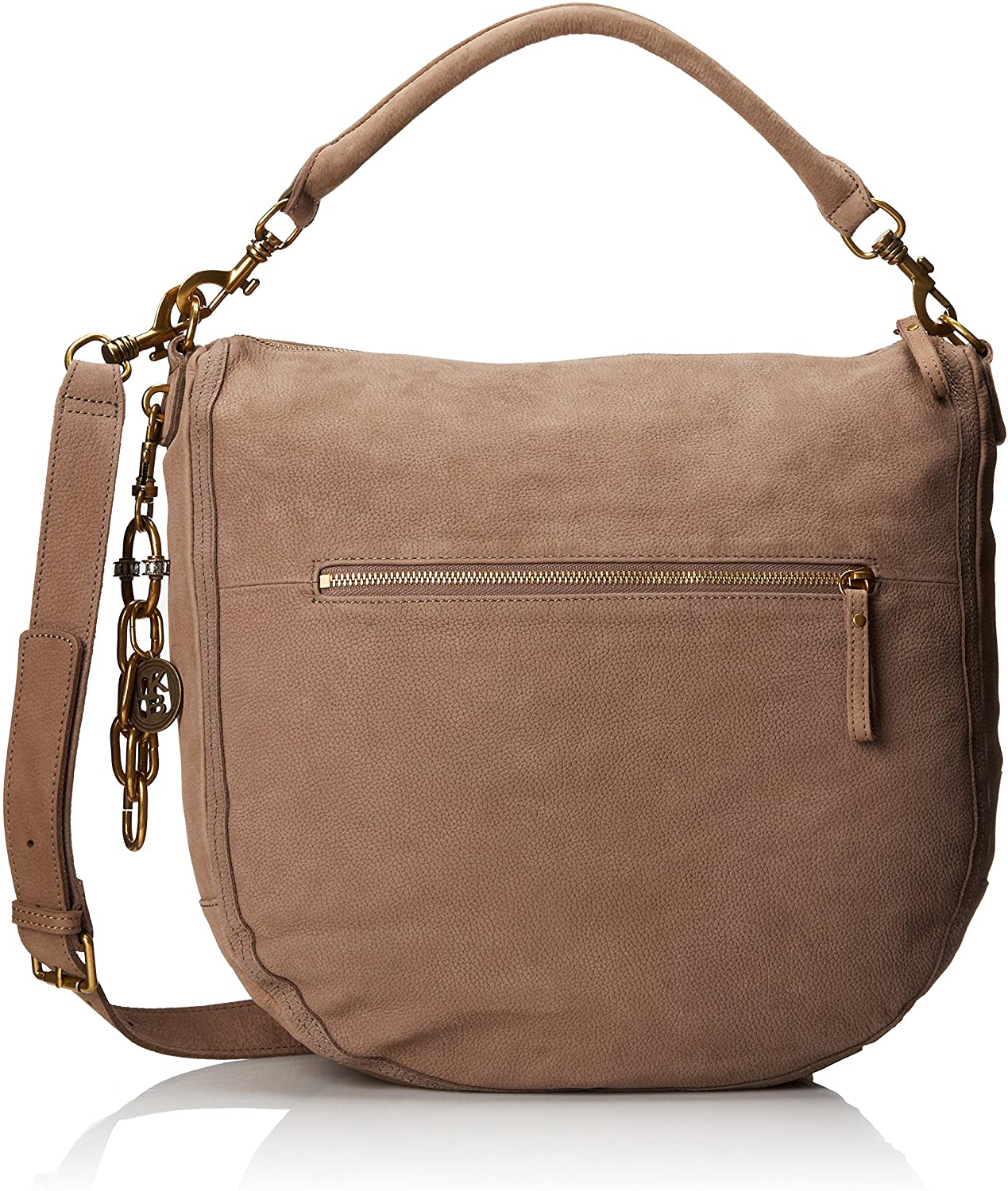 Price:$219.00 Liebeskind Berlin Niva Nabuck, Mouse Grey  Handbags   