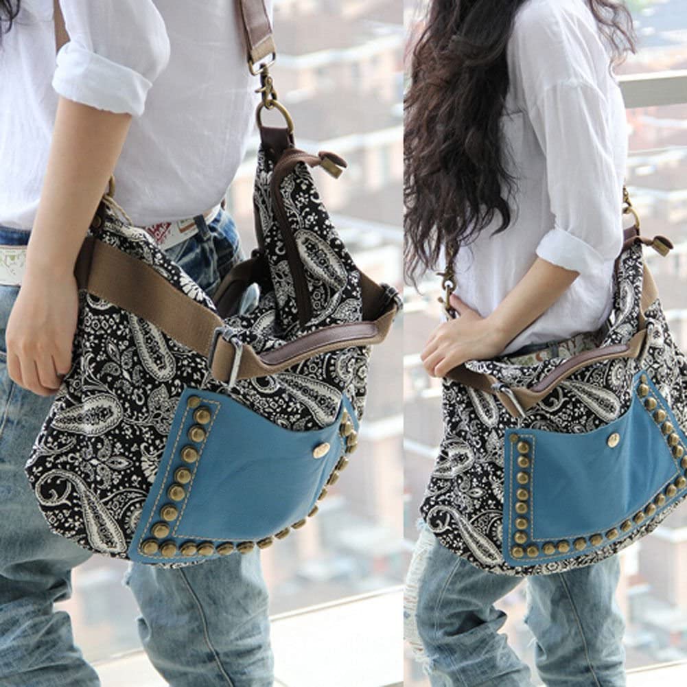 Price:$15.90    New Hobo Satchel Fashion Bag Tote Messenger Leather Purse Shoulder Handbag Women  Clothing