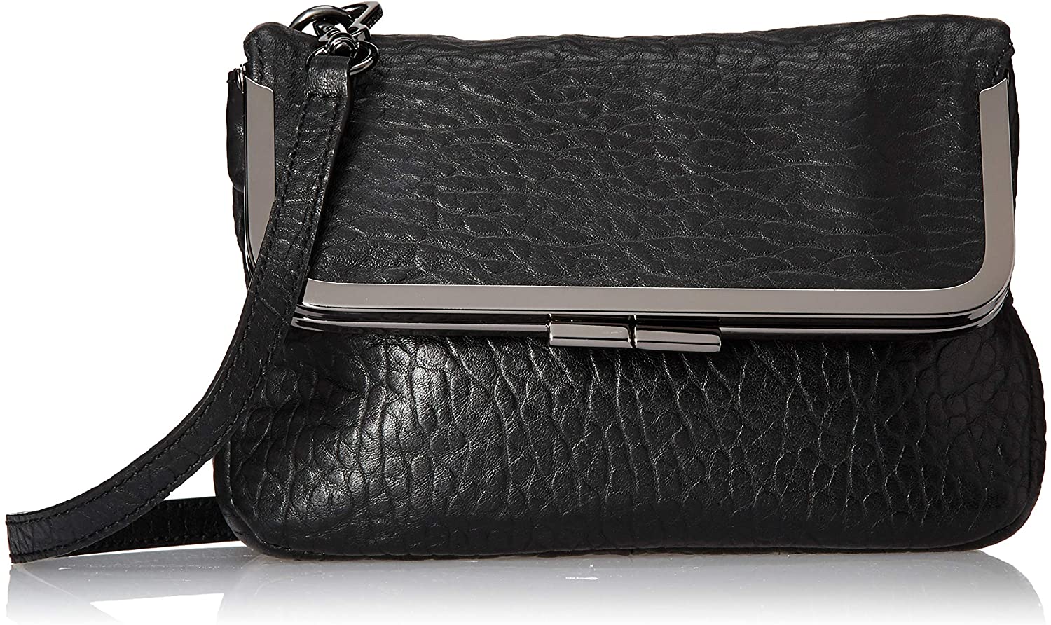 Price:$131.23 Vince Camuto Lil Flap, noir  Handbags   