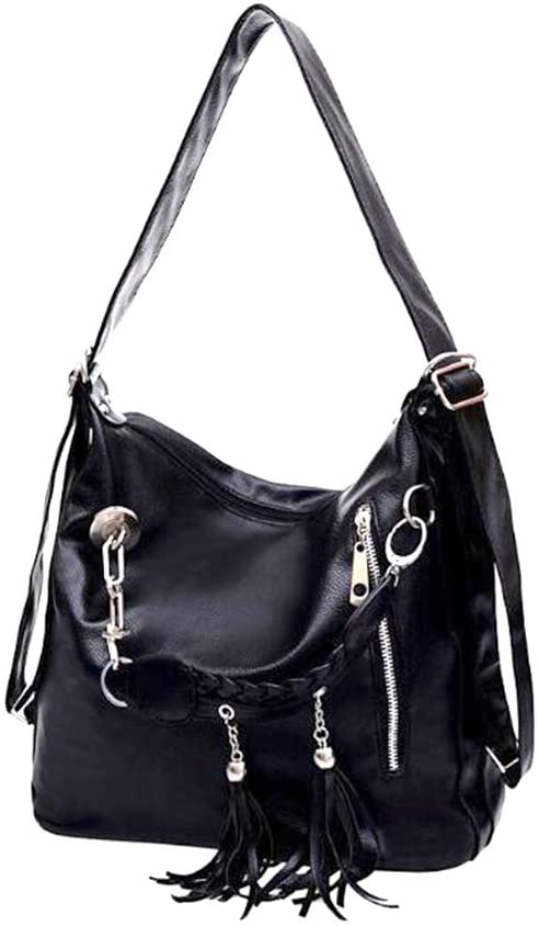 Price:$13.99    Cooba Handbag Women Large Capacity Ladies Hobo PU Leather Shoulder Bags Crossbody Satchel  Clothing