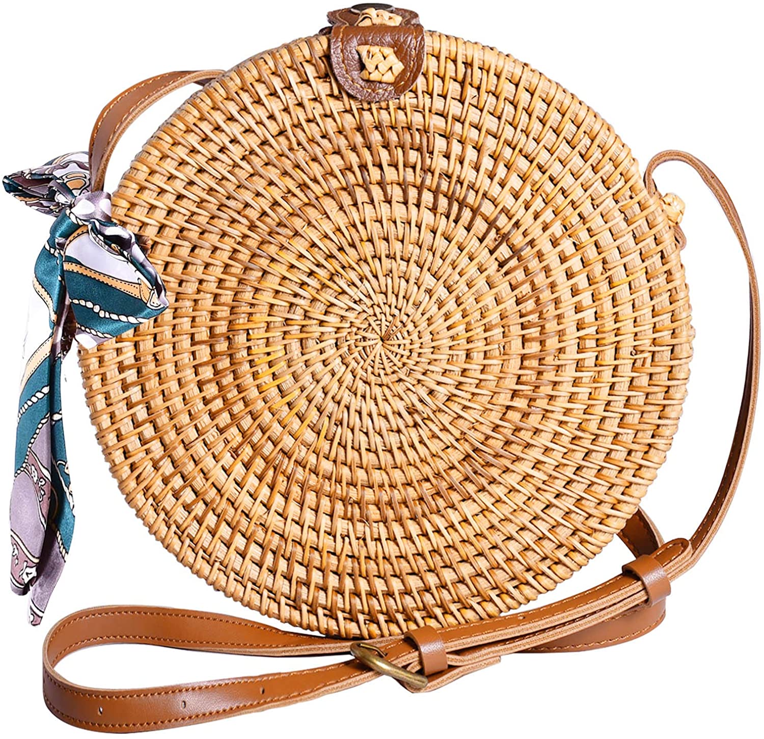 Price:$26.99 MIXI Summer Purses and Handbags for Women Straw Purses Rattan Bag with Adjustable Straps Boho Purse Cut Basket Hand Bag  Handbags   