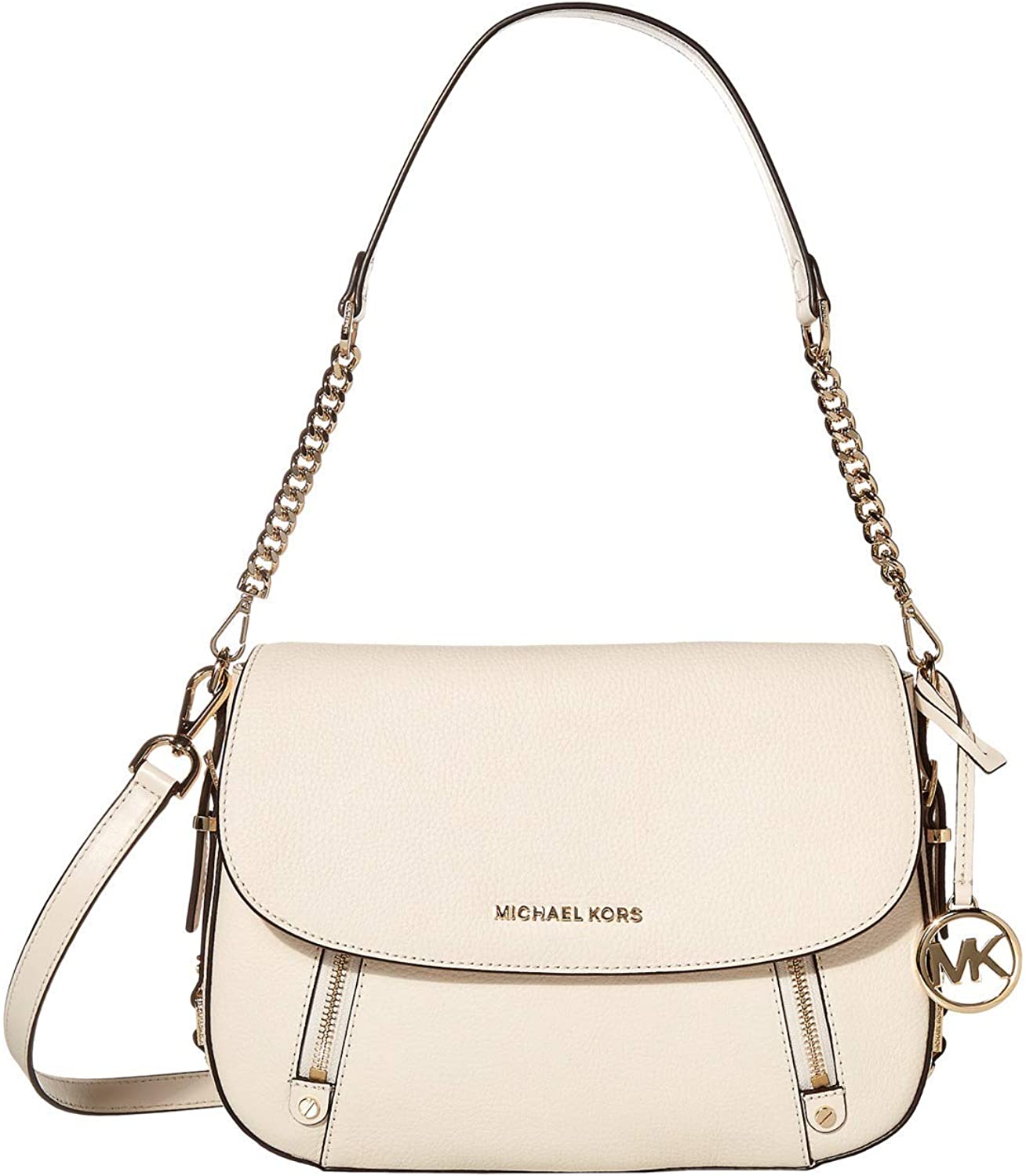 Price:$223.50 MICHAEL Michael Kors Bedford Legacy Medium Flap Shoulder Light Cream One Size  Handbags   