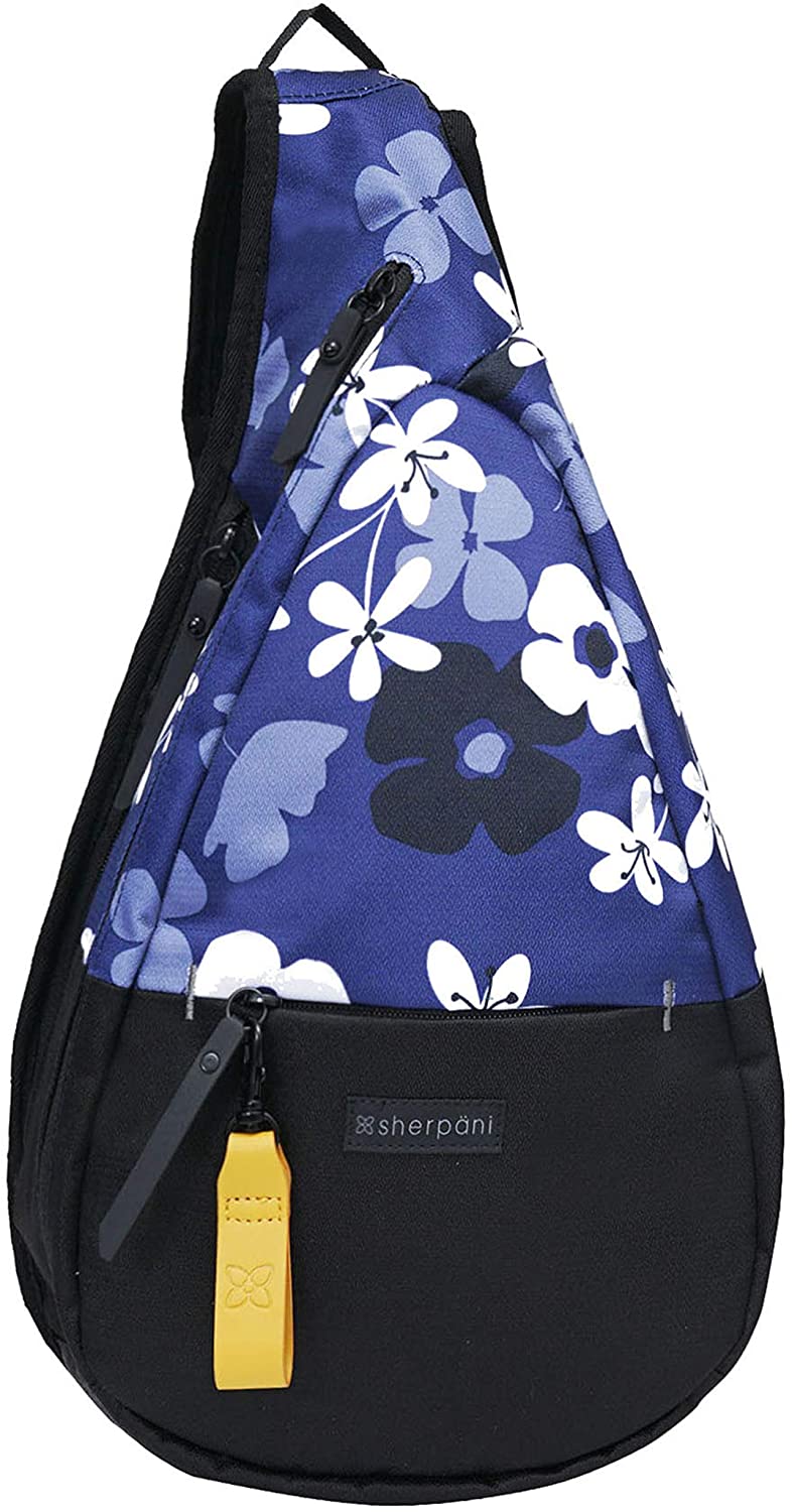 Price:$45.00    Sherpani Esprit, Essential Nylon Sling Bag, Shoulder Sling Bag, Crossbody Sling Backpack for Women, with RFID Protection (Aloha Blue)  Clothing