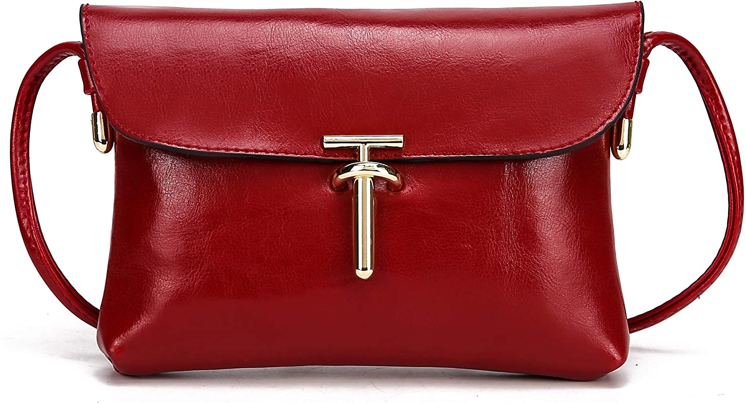 Price:$9.99    Women’s Designer Purse MK CUTE Designer Organizer LV Handbags Luxury Crossbody Shoulder Ladies Genuine Leather (Wine)  Clothing