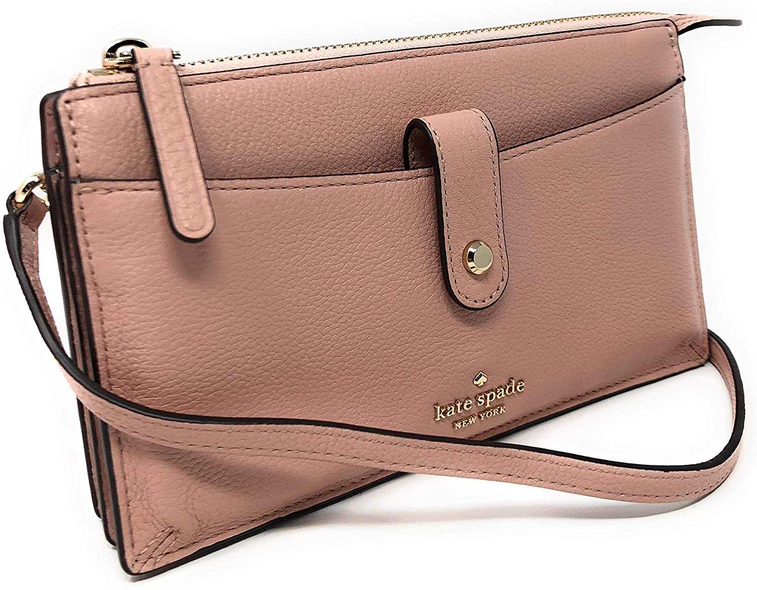 Price:$138.98    Kate Spade New York Small Tab Leather Crossbody Rosycheeks  Clothing