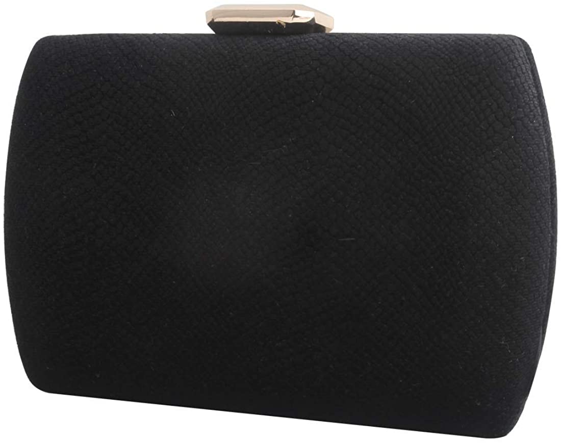 Price:$15.99 LETODE Evening Clutch Bag for Women Sparkly Box Evening Bags Crossbody Shoulder handBags Wedding Bridal Party Formal Clutch Purse (8341-3-BLACK)  Handbags   
