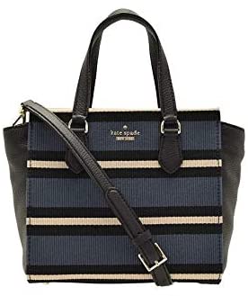 Price:$310.00 Kate Spade Jackson Street Fabric Small Hayden Ladies Small Blazer Blue Cotton Shoulder Bag PXRU9277-429  Handbags   