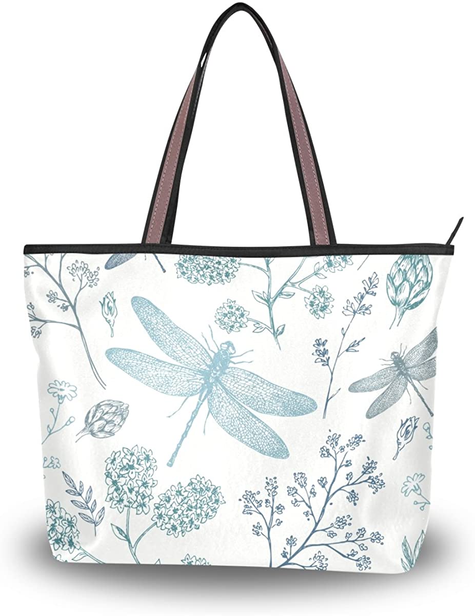 Price:$17.98    Women Large Tote Top Handle Shoulder Bags Llama Pattern With Stripes Ladies Handbag  Clothing